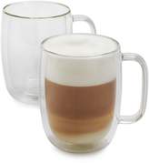 Thumbnail for your product : Zwilling J.A. Henckels Sorrento Plus Double-Wall Latte Glasses, 15 oz., Set of 2