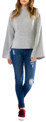 Anama Cozy Bell Sleeve Pullover