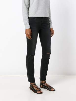 Frame ripped slim fit jeans
