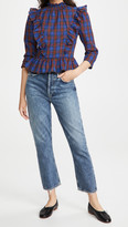 Thumbnail for your product : ENGLISH FACTORY Plaid Top