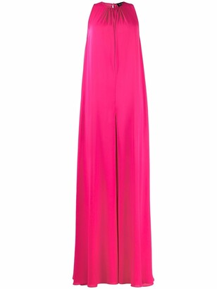 Gianluca Capannolo Gathered-Detail Sleeveless Jumpsuit