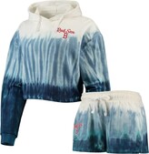 Thumbnail for your product : Foco Women's Navy Boston Red Sox Dip-Dye Hoodie T-shirt and Pants Sleep Set