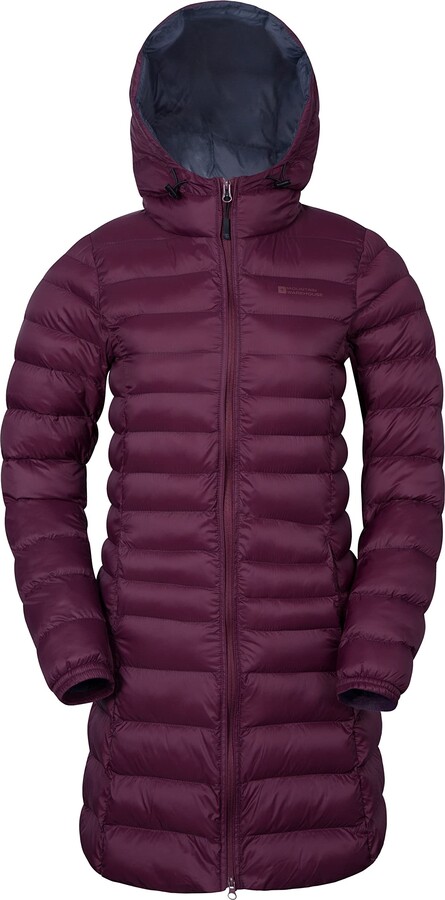 Long Black Winter Coat Women Mountain Warehouse Womens/Ladies