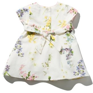M&Co Floral print pleated front dress
