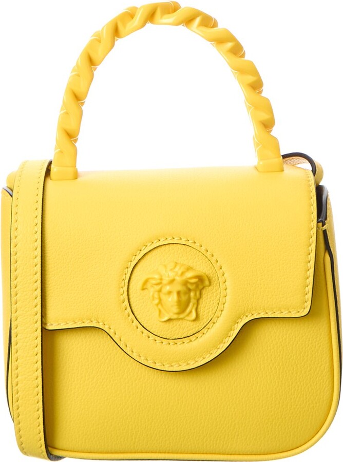 Versace La Medusa Mini Leather Shoulder Bag ShopStyle