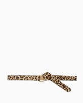 Thumbnail for your product : Charming charlie Leopard Knotted O-Ring Belt