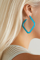 Thumbnail for your product : EÉRA Allegra Silver Sapphire Earring - Blue