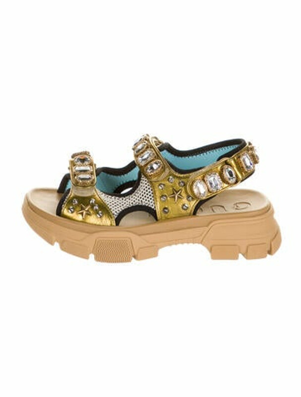 gucci flashtrek gold