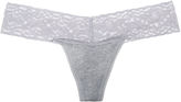 Thumbnail for your product : Wet Seal Lacey Waistband Thong