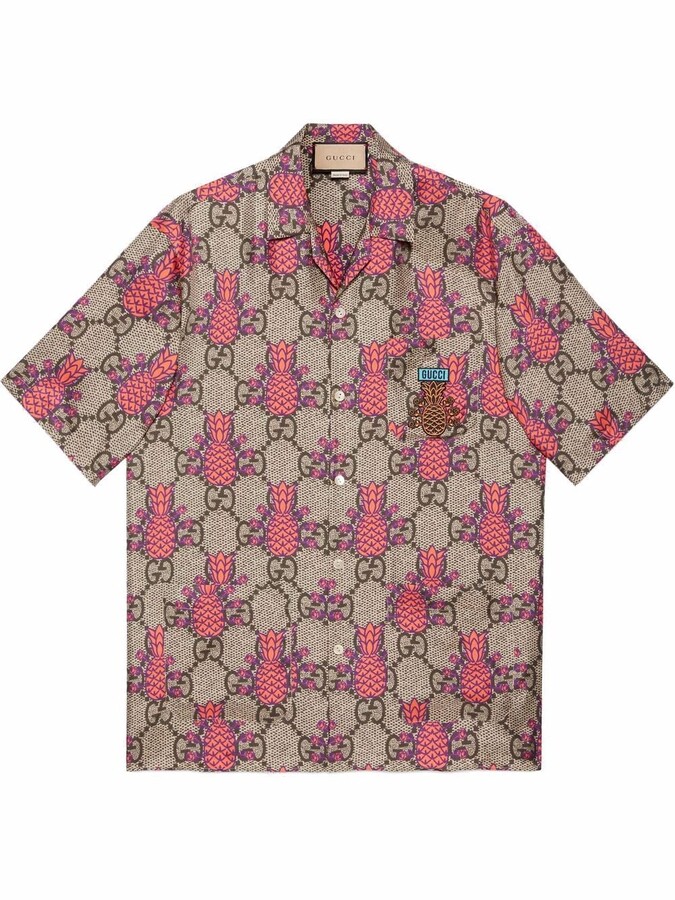 Gucci Men Silk Shirt | Shop the world's largest collection of 
