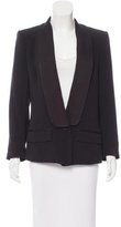 Thumbnail for your product : Rachel Zoe Satin-Trimmed Shawl Collar Jacket