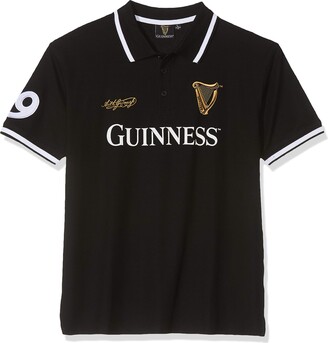 Guinness Men's BLK 59 STR Collar S/S Polo Shirt