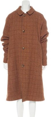 Polo Ralph Lauren Virgin Wool Plaid Coat