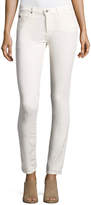 Thumbnail for your product : AG Jeans Prima Mid-Rise Cigarette Jeans, Powder White