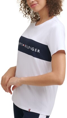 Tommy Hilfiger Blue Women's T-shirts | Shop the world's largest collection  of fashion | ShopStyle