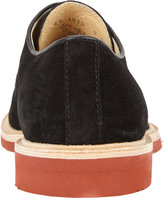 Thumbnail for your product : Barneys New York Suede Plain-Toe Bluchers