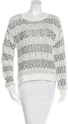 Derek Lam 10 Crosby Long Sleeve Knit Sweater