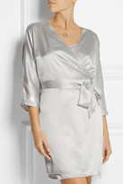 Thumbnail for your product : Tibi Back Label Como silk robe