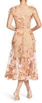 Thumbnail for your product : Dress the Population Juliana 3D Lace Two-Piece Dress