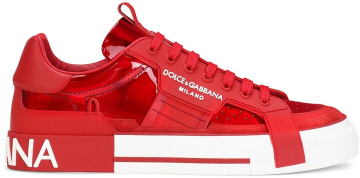Dolce & Gabbana Red Men's Shoes | Shop the world's largest 