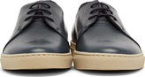 Thumbnail for your product : Common Projects Navy Leather Rec Sneakers