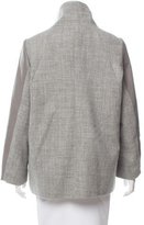 Thumbnail for your product : Helmut Lang Wool-Blend Short Coat