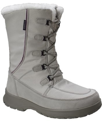 winter white suede boots