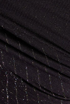 Thumbnail for your product : Lucas Hugh Technical Knit Stardust Metallic Stretch Leggings