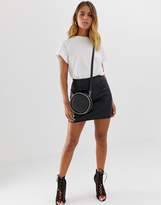 Leather Look Mini Skirt - ShopStyle UK