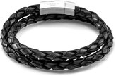 Thumbnail for your product : Tateossian Men's Leather Double Wrap Scoubidou Bracelet
