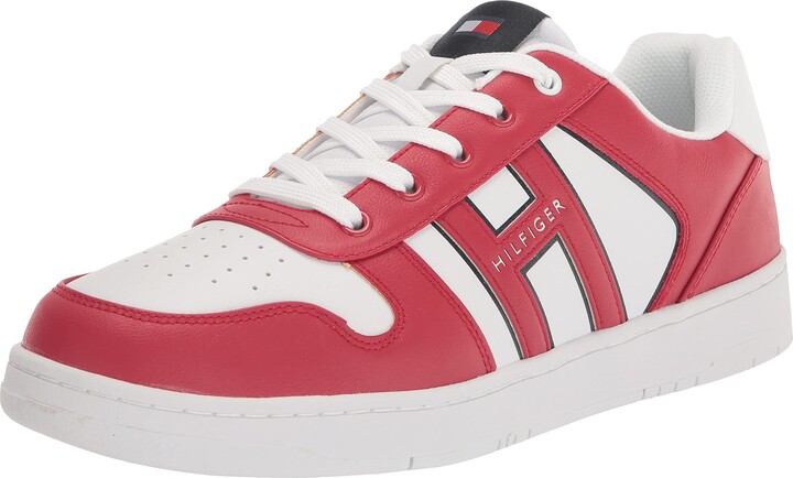 Tommy Hilfiger Men's Red & Athletic Shoes | over 10 Tommy Hilfiger Red Sneakers & Athletic Shoes | ShopStyle | ShopStyle