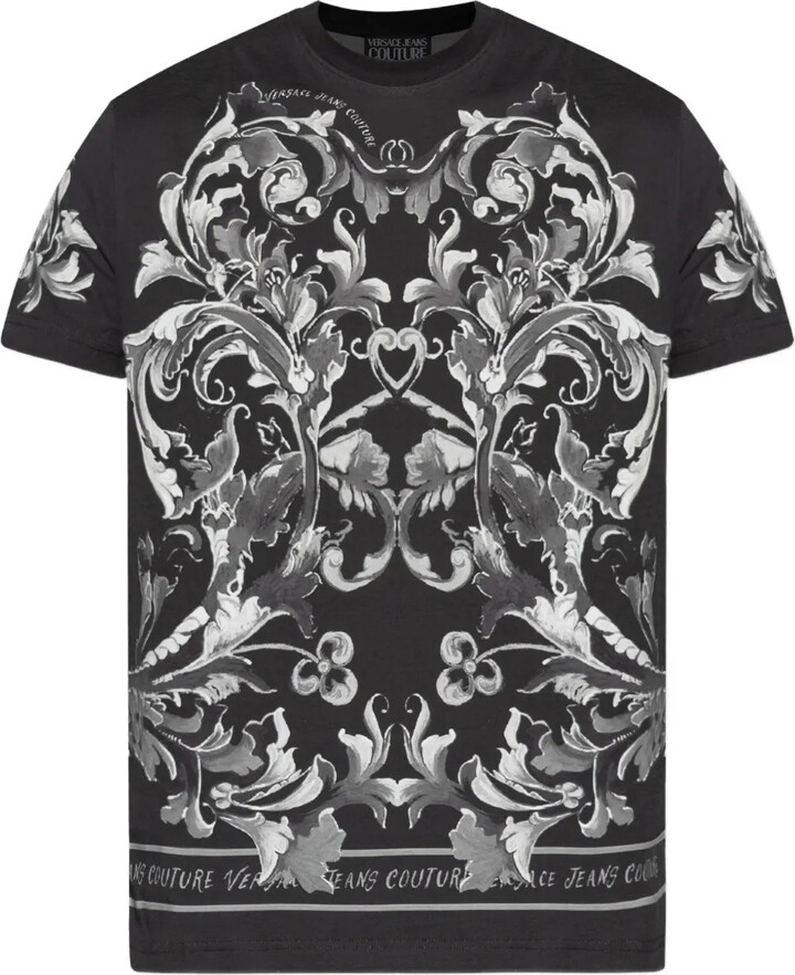 Versace Jeans Couture baroque-print T-shirt
