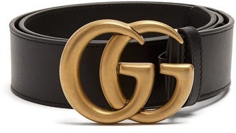 gucci belt black logo