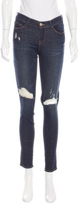 Frame Denim Le Skinny de Jeanne Mid-Rise Jeans w/ Tags