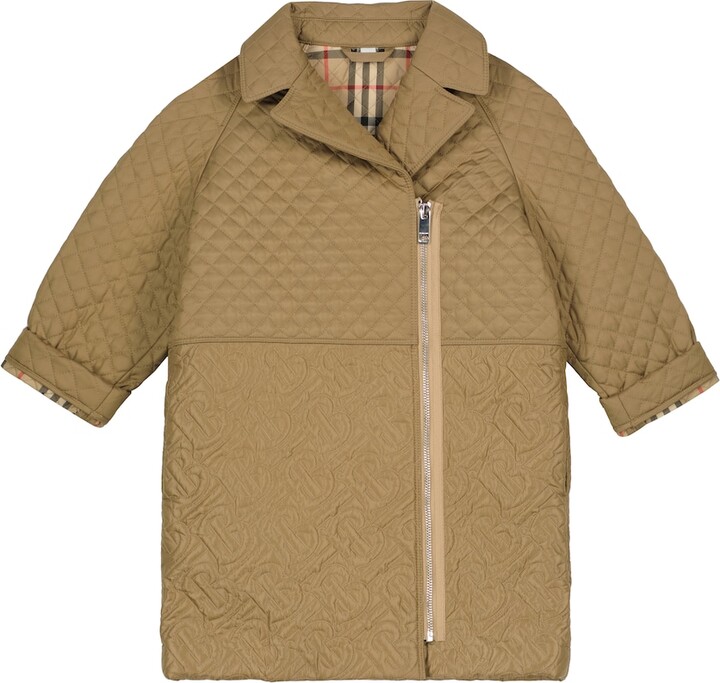 burberry childrens quilted jacket