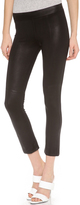 Thumbnail for your product : David Lerner Coated Crop Leggings