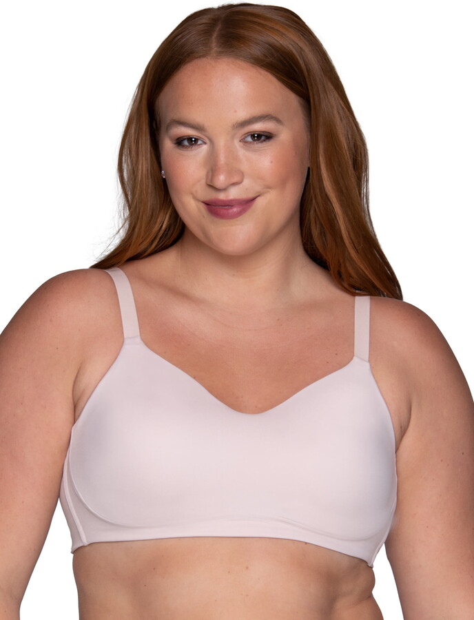Vanity Fair Lingerie Women’s Beauty Back Smoothing Wireless Bra, Style 72118, Simple Sizing S-3XL