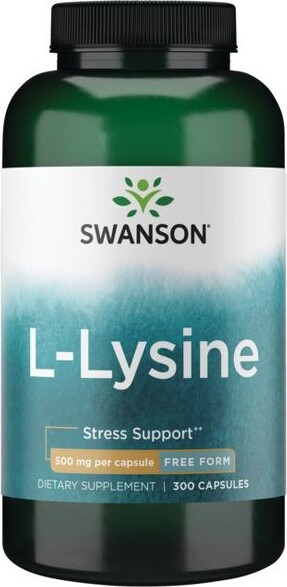 Swanson Health Products SwansonPremium-L-Lysine-FreeForm300Count