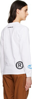 Thumbnail for your product : BAPE White Racing Long Sleeve T-Shirt