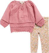 Thumbnail for your product : Jessica Simpson Floral Top & Leggings Set