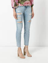 Thumbnail for your product : Dolce & Gabbana ripped cropped jeans