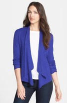 Thumbnail for your product : Eileen Fisher Organic Linen Angle Front Cardigan (Regular & Petite)