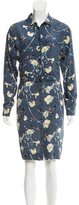 Thumbnail for your product : Cacharel Silk Abstract Dress