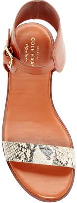 cole haan barra flat sandal