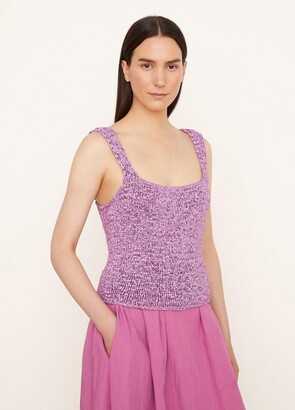 Vince Textured Square Neck Camisole