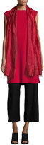 Thumbnail for your product : Eileen Fisher Washable Crepe Wide-Leg Pants, Black, Plus Size