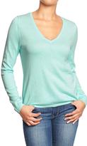 Thumbnail for your product : Old Navy Women's Hi-Lo V-Neck Sweaters