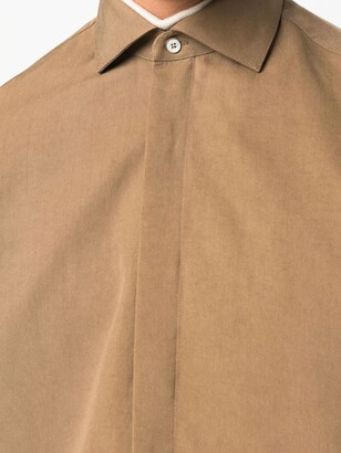 Caruso Long-Sleeve Lyocell Shirt