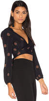 Thumbnail for your product : Flynn Skye Long Sleeve That's a Wrap Top