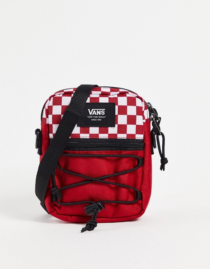 Vans Bail shoulder bag in red - ShopStyle Backpacks